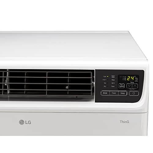 LG 1.5 Ton 3 Star DUAL Inverter Window AC (Copper, Convertible 4-in-1 cooling, 4 Way Air Swing, HD Filter, 2024 Model, TW-Q18WUXA, White)