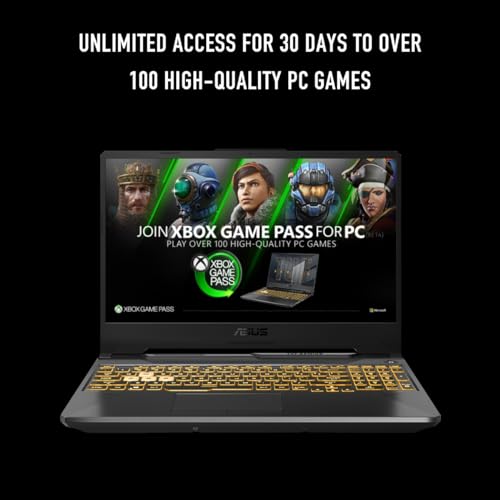 ASUS TUF Gaming F17 - Gaming Laptop, Intel Core i5-11260H 11th Gen, 17.3-inch (43.94 cm) FHD 144Hz, (8GB/512GB SSD/4GB NVIDIA RTX 2050/Win 11/ RGB Backlit/Black/2.60 kg),FX706HF-HX044WS