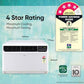 LG 1.5 Ton 3 Star DUAL Inverter Window AC (Copper, Convertible 4-in-1 cooling, 4 Way Air Swing, HD Filter, 2024 Model, TW-Q18WUXA, White)